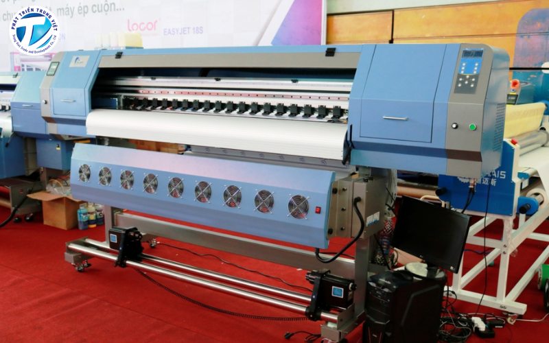 Máy in tem dán, in decal, in PP khổ lớn